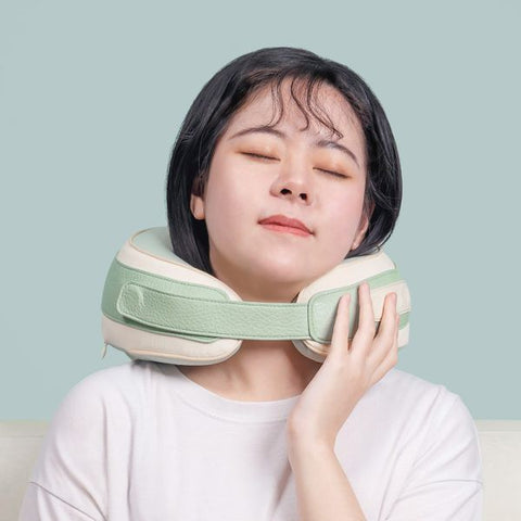 肩頸U型按摩枕 | 台灣 3ZeBra溫揉頸 - Design Chicken創意購物平台
