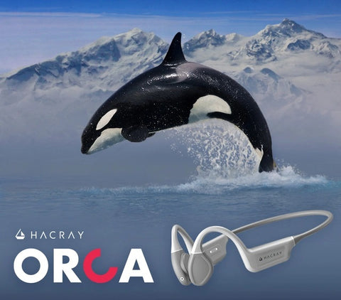 可調節骨傳導無線耳機 | 日本 HACRAY ORCA