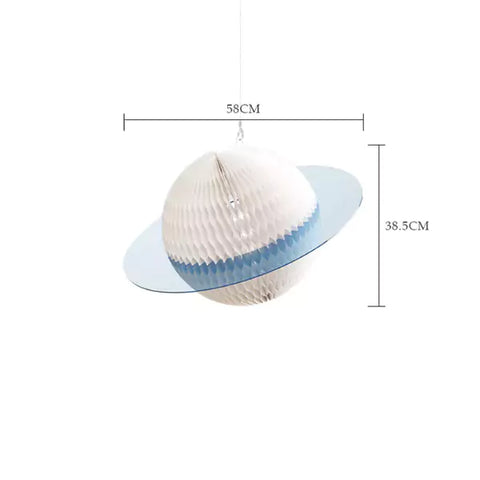 星球吊墜 │ 風琴牛皮紙折疊家具 | ihpaper（一套3件） - Design Chicken創意購物平台