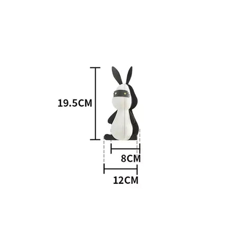 兔子擺件 │ 風琴牛皮紙折疊家具 | ihpaper - Design Chicken創意購物平台