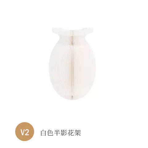 半影花架 │ 風琴牛皮紙折疊家具 | ihpaper（一套兩件） - Design Chicken創意購物平台