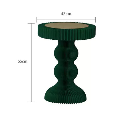 圓舞曲邊几 │ 風琴牛皮紙折疊家具 | ihpaper（一套兩件） - Design Chicken創意購物平台