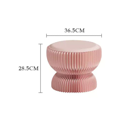 坐蓮櫈 │ 風琴牛皮紙折疊家具 | ihpaper（一套兩件） - Design Chicken創意購物平台