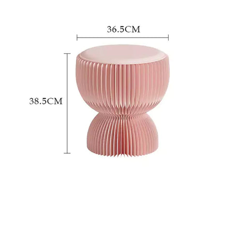 坐蓮櫈 │ 風琴牛皮紙折疊家具 | ihpaper（一套兩件） - Design Chicken創意購物平台