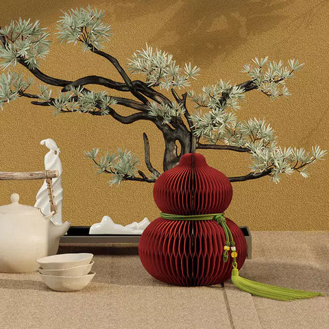 寶葫蘆 │ 風琴牛皮紙折疊家具 | ihpaper（一套兩件） - Design Chicken創意購物平台