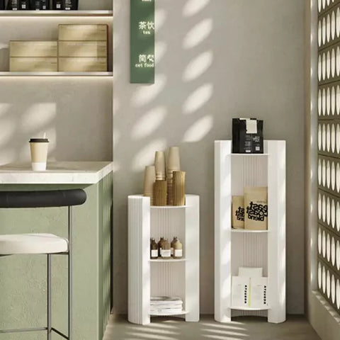 弧畔置物架 │ 風琴牛皮紙折疊家具 | ihpaper - Design Chicken創意購物平台