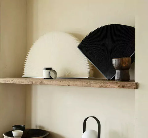 摺疊風琴折扇 │ 風琴牛皮紙折疊家具 | ihpaper（一套兩件） - Design Chicken創意購物平台