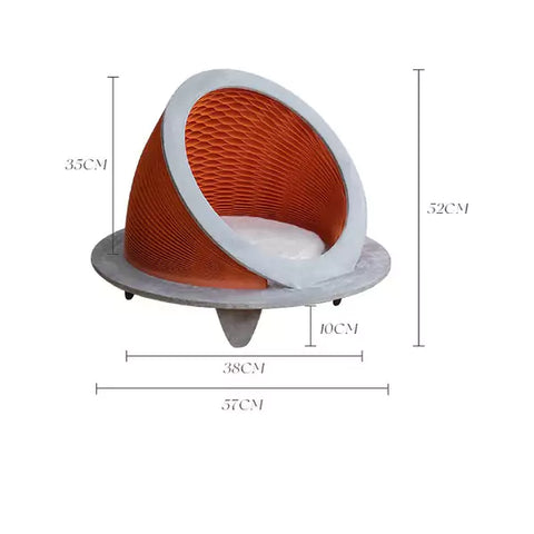 時光機貓窩 │ 風琴牛皮紙折疊家具 | ihpaper - Design Chicken創意購物平台