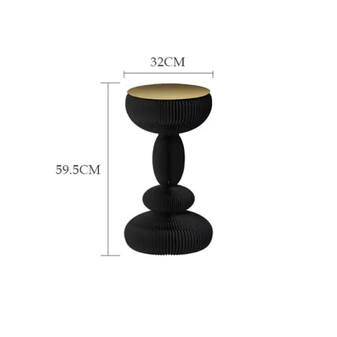 暮鼓邊几 │ 風琴牛皮紙折疊家具 | ihpaper（一套兩件） - Design Chicken創意購物平台