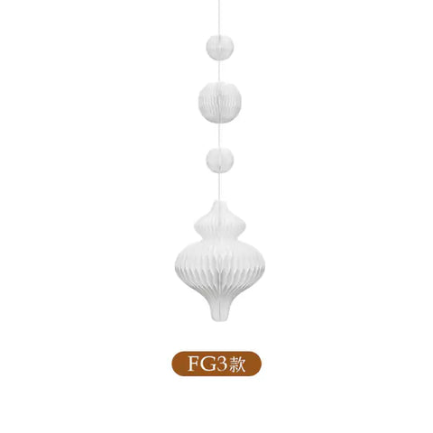 流珠吊墜 │ 風琴牛皮紙折疊家具 | ihpaper（一套兩件） - Design Chicken創意購物平台