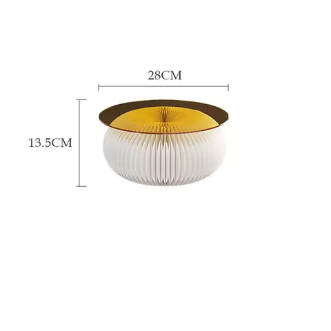 甜甜圈微展台 │ 風琴牛皮紙折疊家具 | ihpaper - Design Chicken創意購物平台