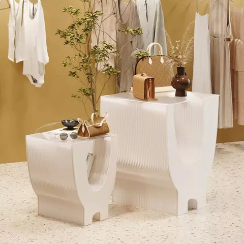 白陶邊几 │ 風琴牛皮紙折疊家具 | ihpaper（一套兩件） - Design Chicken創意購物平台