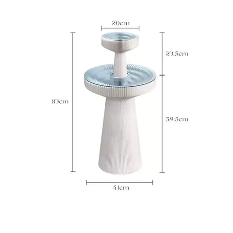 花漾邊几 │ 風琴牛皮紙折疊家具 | ihpaper（一套兩件） - Design Chicken創意購物平台