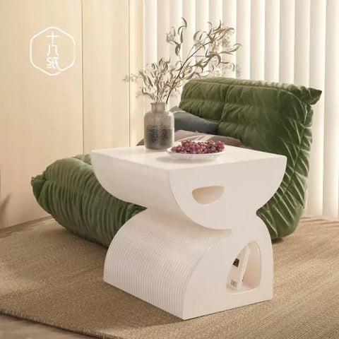 蝴蝶邊几 │ 風琴牛皮紙折疊家具 | ihpaper（一套兩件） - Design Chicken創意購物平台