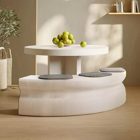 褶疊吐司長櫈 │ 風琴牛皮紙折疊家具 | ihpaper（一套兩件） - Design Chicken創意購物平台