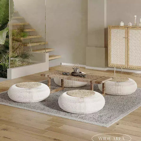 褶疊蒲團 │ 風琴牛皮紙折疊家具 | ihpaper（一套兩件） - Design Chicken創意購物平台