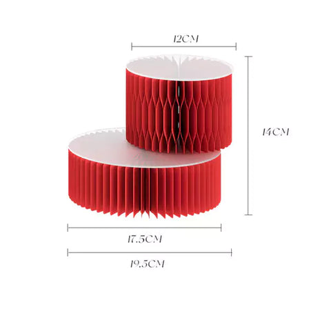 軸心微展台 │ 風琴牛皮紙折疊家具 | ihpaper（一套兩件） - Design Chicken創意購物平台