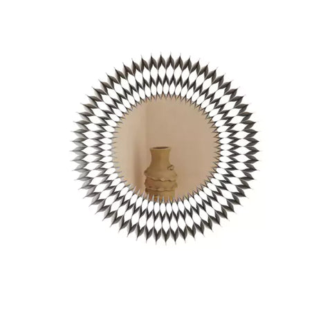 雛菊壁鏡 │ 風琴牛皮紙折疊家具 | ihpaper（一套兩件） - Design Chicken創意購物平台