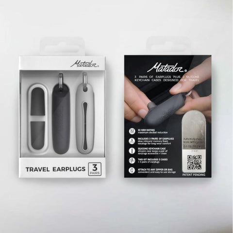 旅行隨身耳塞套裝 (3對) | 美國 Matador Travel Earplugs Kit