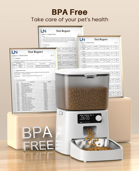 寵物自動餵器單碗版 | oneisall PFD001 （白色） - Design Chicken