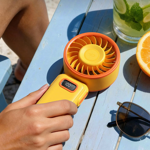 180°全摺疊手持風扇│Diveblues Fanzy D6036