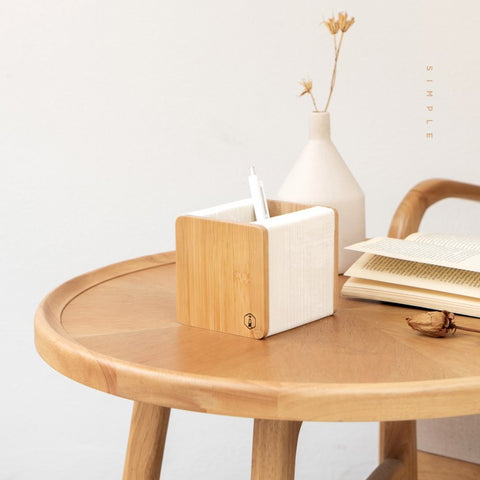 風琴筆筒 │ 風琴牛皮紙折疊家具 | ihpaper（一套兩件） - Design Chicken