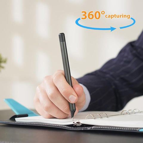兼容所有的握筆習慣 可以360°捕捉筆記 第二代智能筆 | NEWYES SyncPen 2