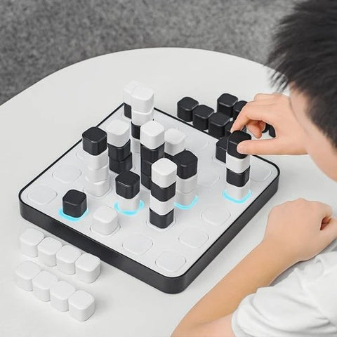 首創3D立體 磁力智能四子棋 | GIIKER