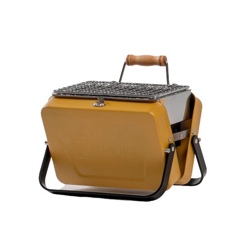 【港澳總代理】迷你攜帶型烤肉架 | KENLUCK Mini Grill（平光黃） - Design Chicken