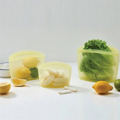 具有出色耐用性和密封性能的拉鍊袋 | 韓國 Premium Silicone Zipper Bag - Design Chicken