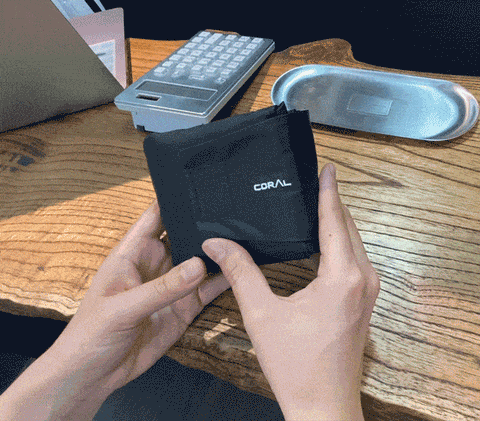 可以折疊的一體式錢包和手袋 | 日本CORAL - Design Chicken