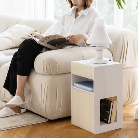 風琴邊桌 │ 風琴牛皮紙折疊家具 | ihpaper - Design Chicken