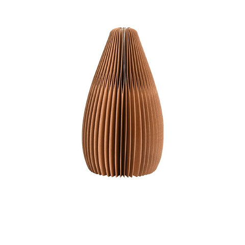 褶疊風琴花器 │ 風琴牛皮紙折疊家具 | ihpaper （一套兩件） - Design Chicken